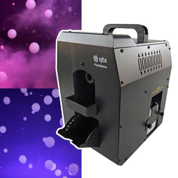 QTX FogoSphere: Compacte Bubbel En Rookmachine 700W, Verzenden, Nieuw, Rookmachine