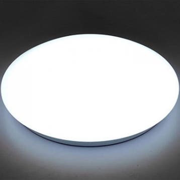 LED Lamp - Opbouw Rond 15W - Natuurlijk Wit 4200K - Mat Wit, Ophalen of Verzenden, Nieuw, Metaal, Overige fittingen