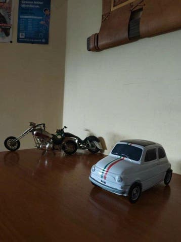 Die-cast - Speelgoedauto Chopper, Fiat 500. - 2000-2010 -, Nieuw