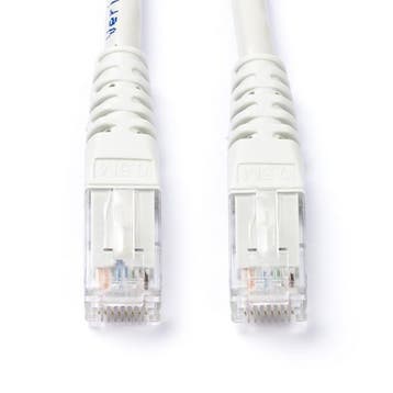 Netwerkkabel | Cat6 U/UTP | 20 meter (100% koper, Grijs), Verzenden, Nieuw
