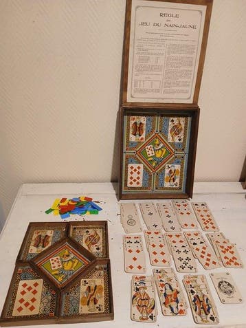 Bordspel - Jeu du Nain-Jaune - Hout