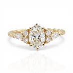 Ring - 18 karaat Geel goud - 1.29ct. tw. Diamant, Nieuw