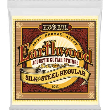 Ernie Ball 2043 Earthwood Akoestische Gitaar Snaren Regular, Ophalen of Verzenden, Nieuw