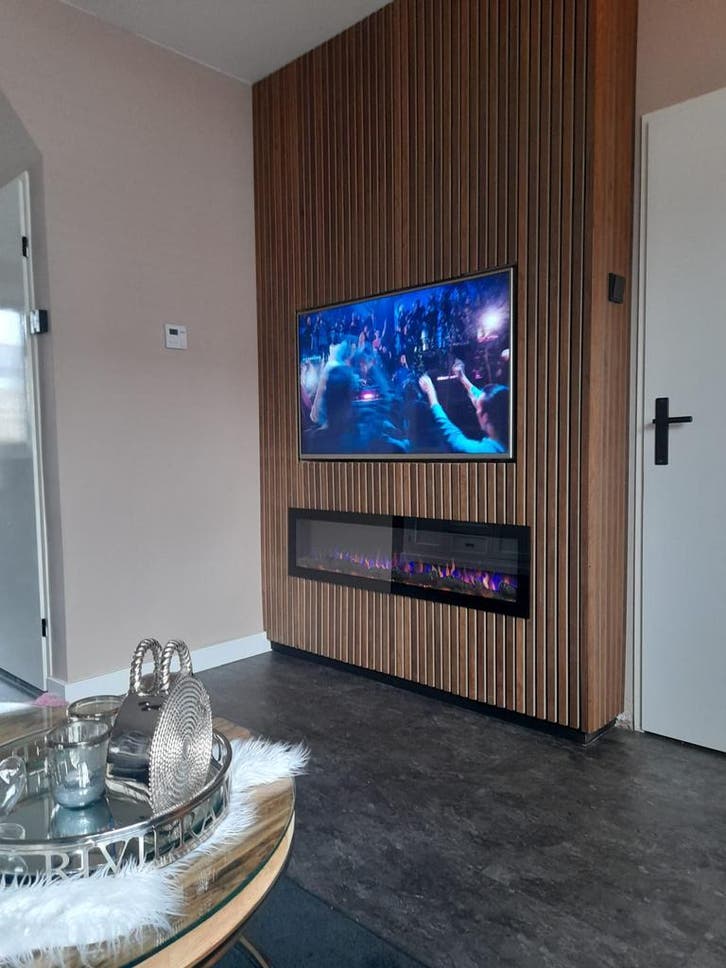 Akoestische Wandpanelen Wanddecoratie Lattenwand Wandpaneel, Huis en Inrichting, Woonaccessoires | Wanddecoraties, Nieuw, Ophalen of Verzenden