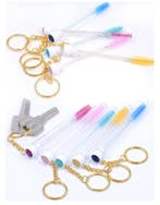 Wimperborstel Sleutelhangers Wit, Kleding | Dames, Ophalen of Verzenden, Nieuw