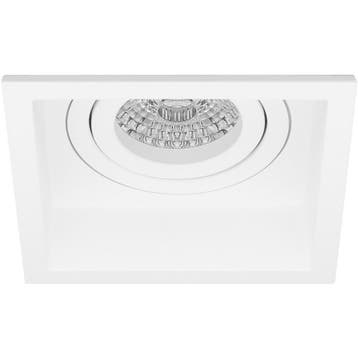 GU10 Inbouwspot Set - Mat Wit - Inbouw Vierkant - Verdiept -, Ophalen of Verzenden, Nieuw, Overige fittingen, Plafondspot of Wandspot