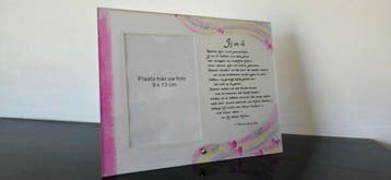 Romantische Fotolijst “Jij en Ik” – Liefde Cadeau – 9x13 cm, Audio, Tv en Foto, Fotografie | Fotolijsten, Verzenden, Overige typen