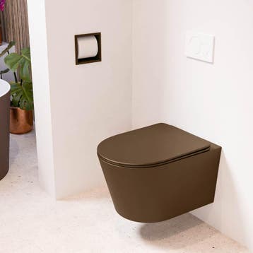 MONDIAZ LAVIE hangend toilet single fire rimless diepspoel, Doe-het-zelf en Verbouw, Sanitair, Ophalen of Verzenden, Nieuw, Overige typen