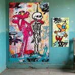Moabit - Pink Panther X Spooky Painter Inspection /Diptych/