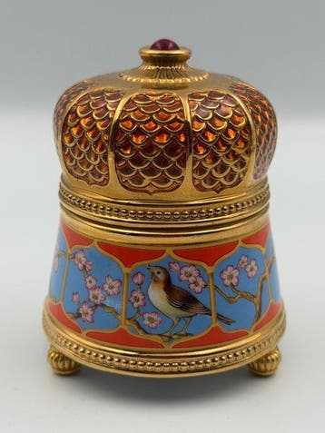 Boîte à musique “Le Rossignol” – Franklin Mint - Muziekdoos