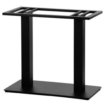 Tafelonderstel | FORMA | Metaal | Zwart | 800x400x720(h)mm, Verzenden, Nieuw in verpakking