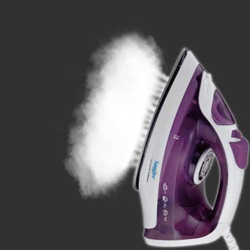 Mini Stoomstrijkijzer 1600W Draagbaar Keramische Zool, Witgoed en Apparatuur, Strijkijzers en Strijkplanken, Verzenden, Nieuw