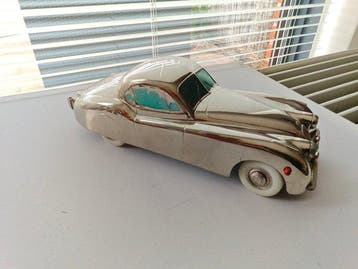Prameta - Jaguar XK120 - Opwindbaar blikken speelgoed -