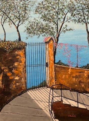 Italiaanse school (XX) - Terrazza sul mare