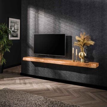 Wandplank Nola massief 200 cm, Huis en Inrichting, Verzenden, Nieuw