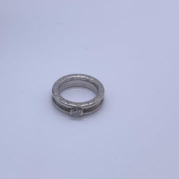 Bvlgari - Ring - Bvlgari Bvlgari - 18 karaat Witgoud, Nieuw