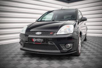 Maxton Street Pro Front Splitter Ford Fiesta ST Mk6 - Zwart, Verzenden