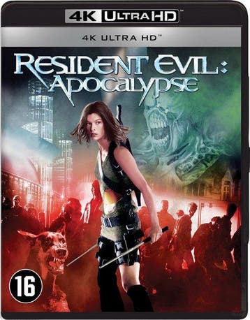 Resident evil - Apocalypse 4k ultra hd (blu-ray tweedehands, Cd's en Dvd's, Ophalen of Verzenden, Zo goed als nieuw