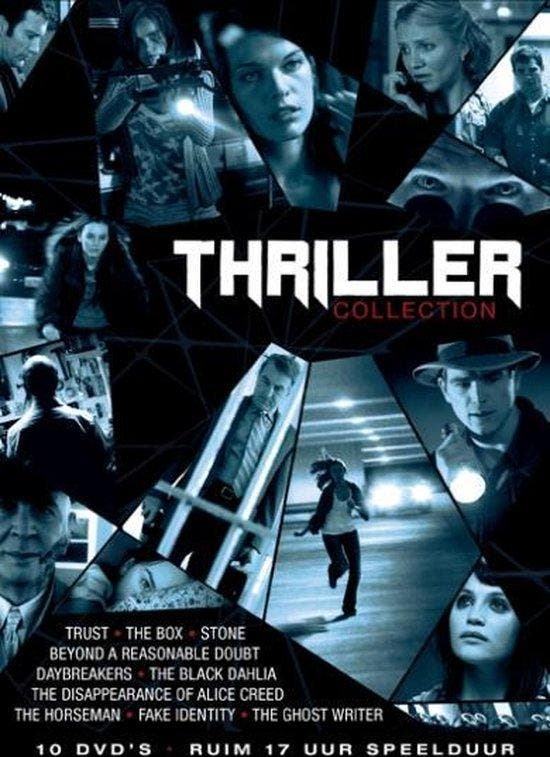 Thriller Box (10 DVDS), Cd's en Dvd's, Dvd's | Actie, Verzenden