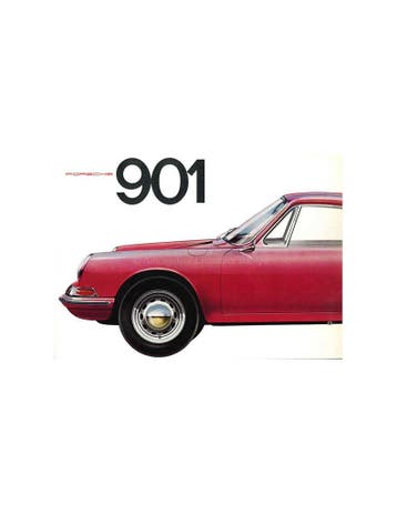 1964 PORSCHE 901 BROCHURE DUITS, Nieuw, Porsche, Author
