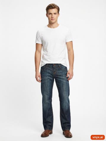 EDC by ESPRIT Jeans Heren maat WW34 / L26 Blauw Vintage, Ophalen of Verzenden, Nieuw, EDC by ESPRIT