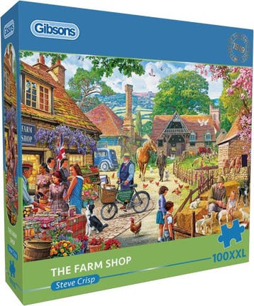 Steve Crisp - The Farm Shop Puzzel (100XXL stukjes) |, Verzenden, Nieuw