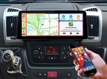 autoradio navigatie fiat ducato 2016-2022 android 15 carplay, Nieuw
