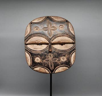 Prachtig masker - bateke (Zonder minimumprijs), Antiek en Kunst