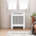vidaXL Radiatorafdekking Hoogglans wit 78 x 19 x 81,5 cm, Verzenden, Nieuw