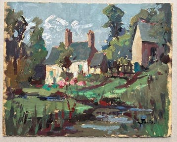 Maurice Paris - Maison et étang