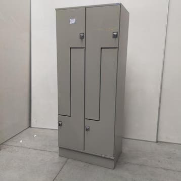 4-deurs Oostwoud ruimte besparende Z-lockerkast - 195x80x50, Ophalen of Verzenden, Nieuw