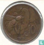 Italië 10 centesimi 1919, Verzenden, Italië, Losse munt
