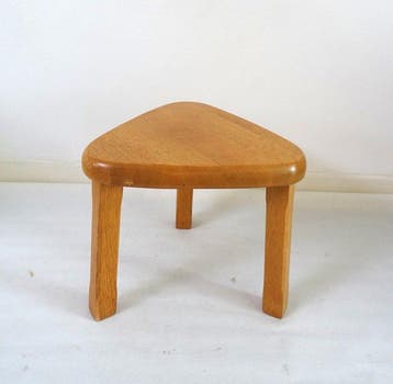 Kruk - Eik - Kruk in de stijl van Charlotte Perriand /