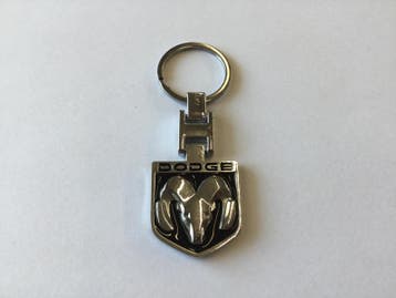 Dodge Ram sleutelhanger zwart, Verzamelen, Ophalen of Verzenden, Nieuw