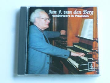 Jan J. van den Berg concerteert in Maassluis, Ophalen of Verzenden, Zo goed als nieuw