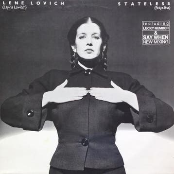 Lene Lovich - Stateless, Ophalen of Verzenden, Gebruikt