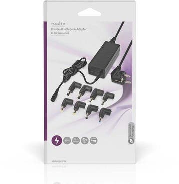 Nedis Notebook-Adapter - GaN - 65 W - 5 / 9 / 12 / 15 / 20 V, Verzenden, Zo goed als nieuw