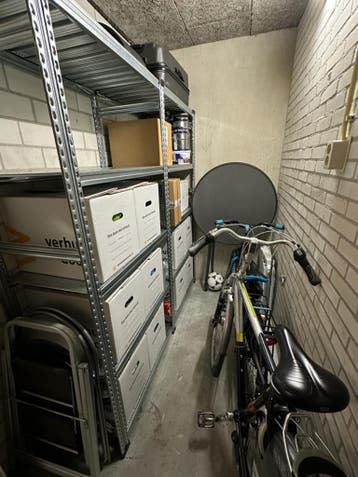 Sterke stellingkast voor berging of garage, Nieuw
