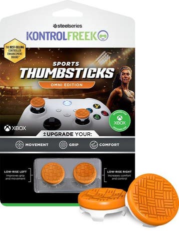 KontrolFreek Sports Omni Thumbsticks - Oranje/Wit (Xbox), Verzenden, Nieuw