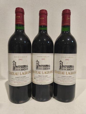 1992 Château Lagrange - Saint-Julien Grand Cru Classé - 3, Nieuw