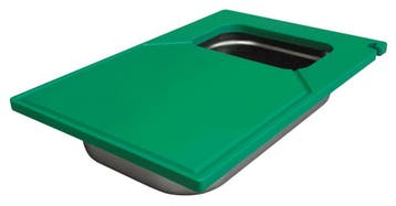 GGM Gastro | Snijplank - 600x400mm - Kunststof - Groen - |, Verzenden
