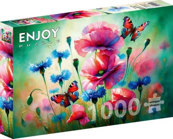Butterfly Garden Puzzel (1000 stukjes) | Enjoy Puzzle -, Verzenden, Nieuw