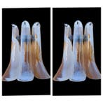Wandkandelaar (2) - Glas, Antiek en Kunst, Antiek | Lampen
