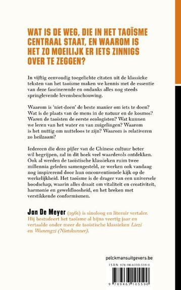 Wat kan ik leren van de taoïsten? 9789463105590 Jan De Meyer, Boeken, Verzenden, Zo goed als nieuw, Jan De Meyer