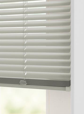 HEMA Jaloezie aluminium zijdeglans 25mm donkergrijs, Verzenden, Nieuw