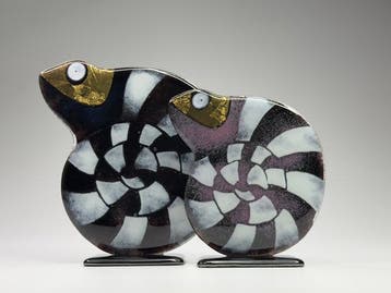 Studio Habrat - Beeldje - Chameleon (2) - fusie