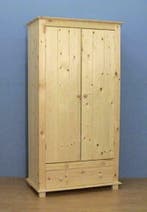 massief houten KLEDINGKASTEN 1 t/m 4 deuren, Nieuw