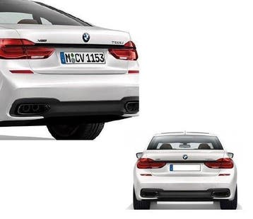 Performance Sierlijst Kofferklep BMW 7 Serie G11 G12 B2615, Nieuw, Achter, BMW