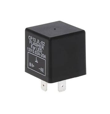 Knipperlicht relais CF13 - 3 pin 12V - 0.02A - 20A, Ophalen of Verzenden