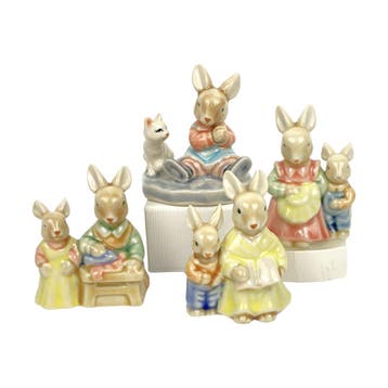 Albert Kessler - Beeldjes - Porseleinen Haasjes/Bunnies, Ophalen of Verzenden, Nieuw